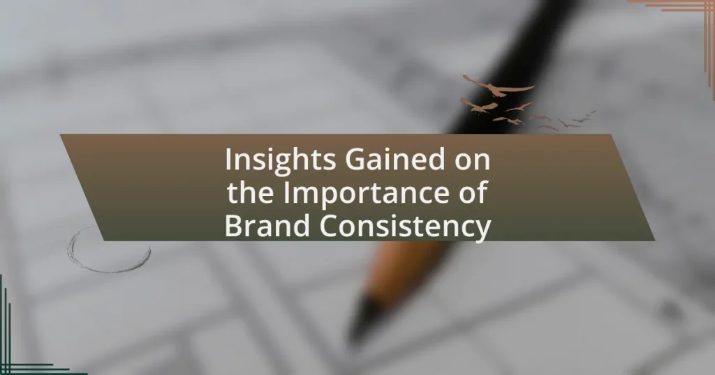 Insights Gained on the Importance of Brand Consistency